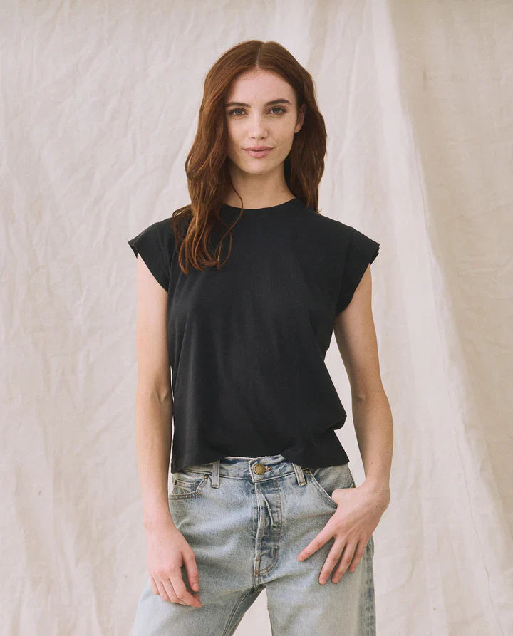 THE GREAT Peak Shoulder Tee