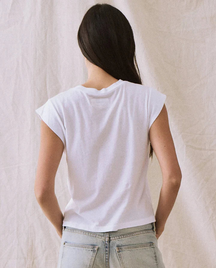 THE GREAT Peak Shoulder Tee
